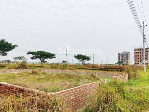 5 katha south facing 100% ready residential plot in bashundhara block1
