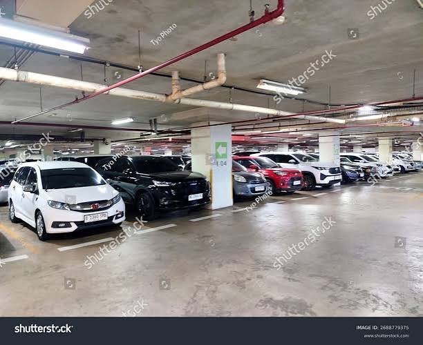 Registered basement parking slot for sale in premium commercial tower