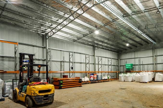 Chemical & hazardous Material certified storage shed yard 4000 sq ft