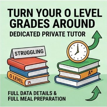 Turn Your O Level Grades Around  Dedicated Private Tutor