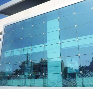 Structural Curtain Wall Glass & Spider Glazing Facade