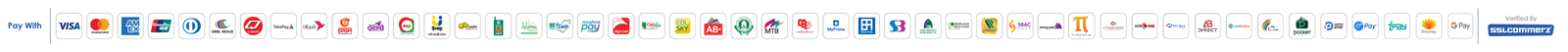 Payment channels supported by SSLCommerz